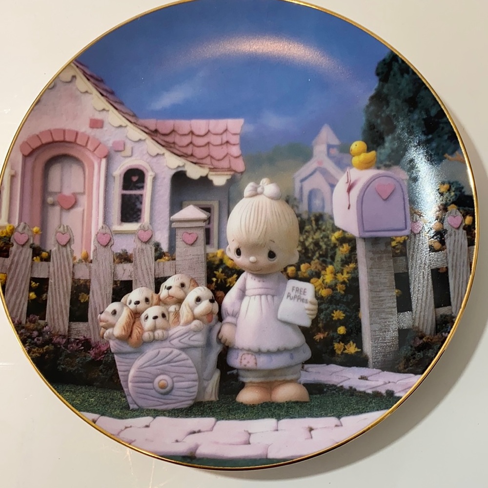 Enesco Precious Moments Collector Plate 2070B
